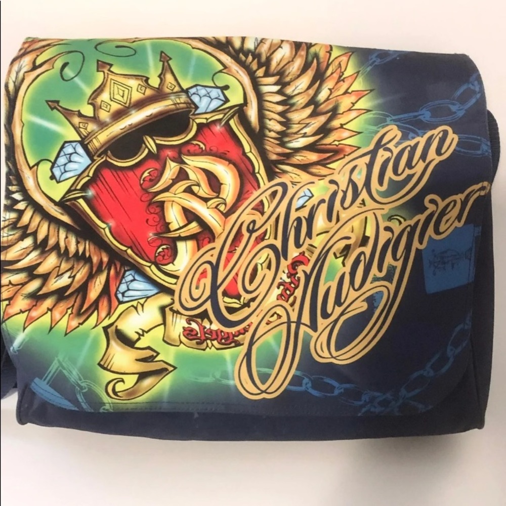 Christian Audigier shoulder bag